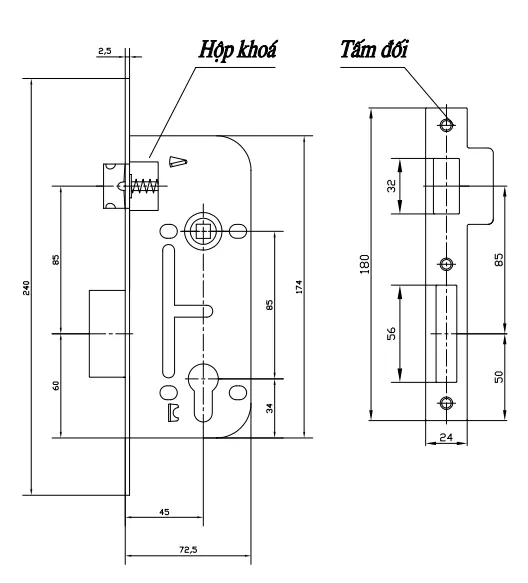 bản vẽ th&acirc;n kh&oacute;a 04297