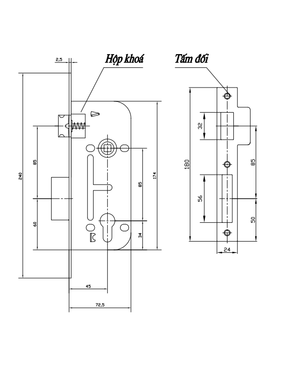 bản vẽ th&acirc;n kh&oacute;a 04297