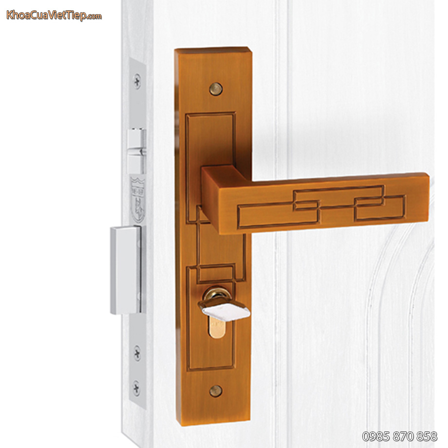 Khóa Cửa Phòng Hợp Kim Việt Tiệp 04376