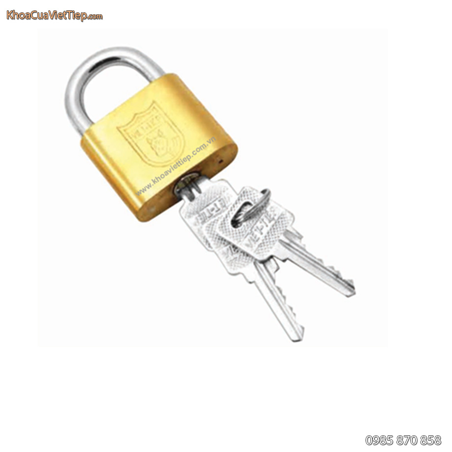 Khóa Treo Bằng Đồng Bấm 0138MB