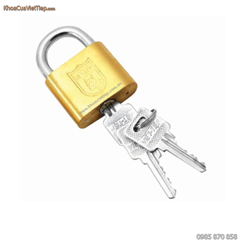 Khóa Treo Bằng Đồng Bấm 0145MB