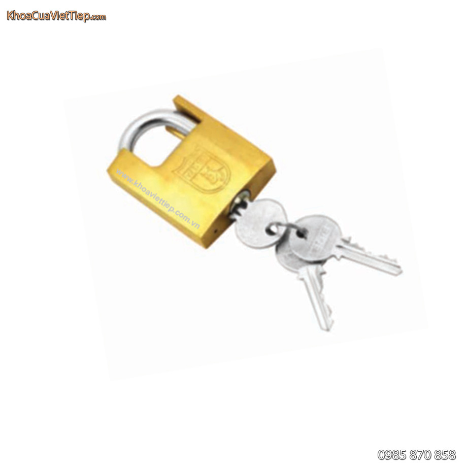 Khóa Treo Bằng Đồng Bấm 01525