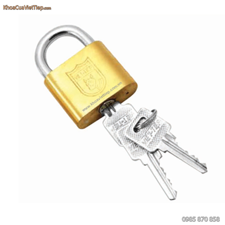 Khóa Treo Bằng Đồng Bấm 0152MB